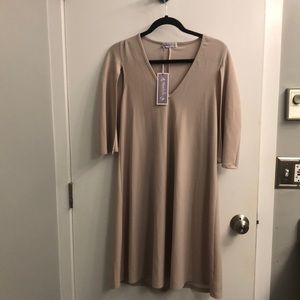 Maternity  sleeveless cape dress